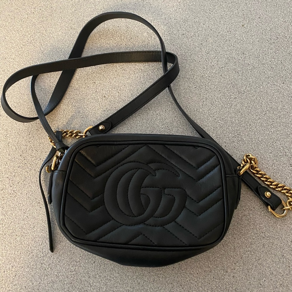 Gucci Mini Marmont Shoulder Bag - Picture 5 of 5